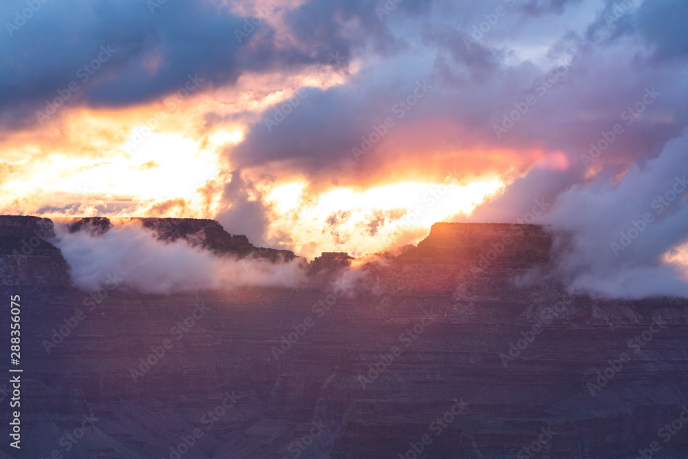 Sunrise at Grand Canyon