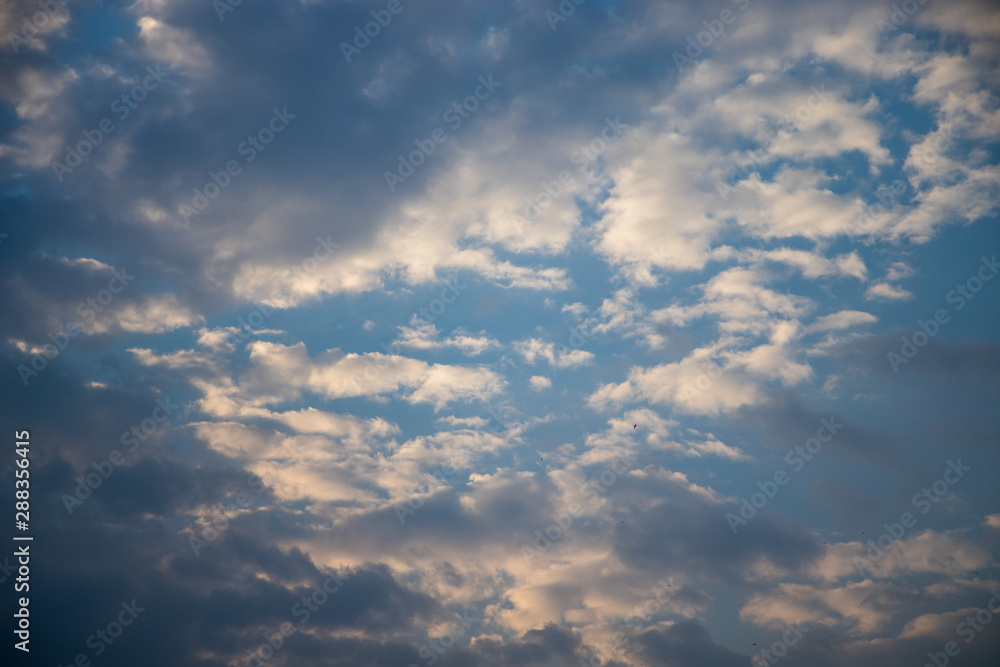 Obraz premium dramatic sky with clouds