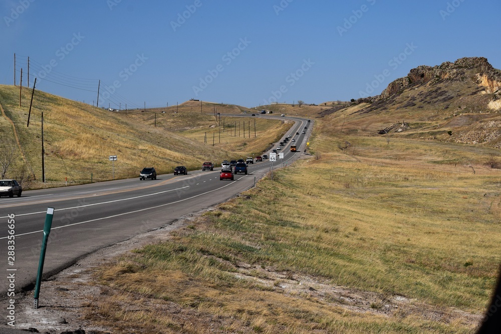 Fototapeta premium road in mountains
