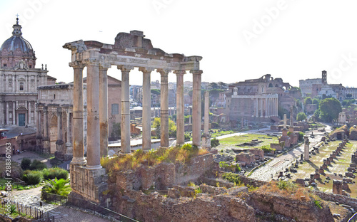 Foro de oradores, Foro Romano en Roma