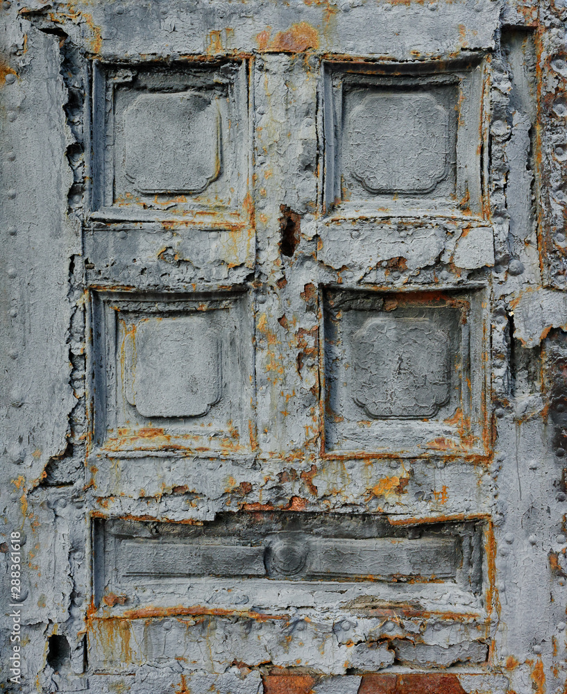 Very old gate door