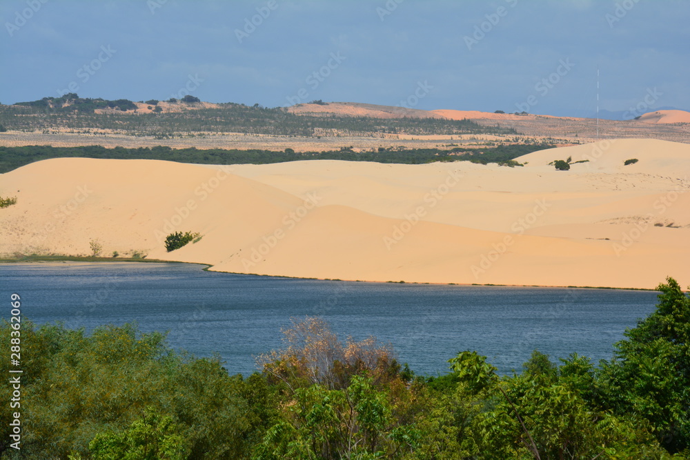 White Sand Dunes Mui Ne Vietnam