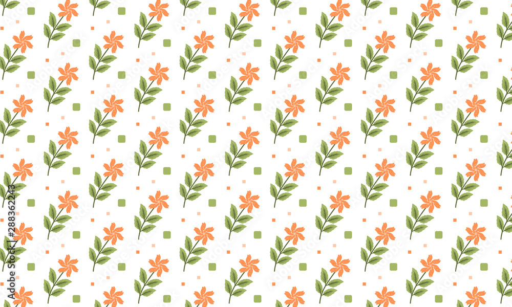 Orange Flower Background Orange Flower Background