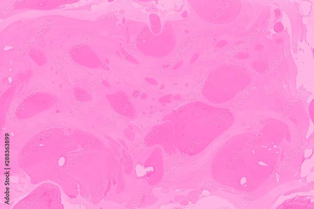 Pink marble ink paper textures on the white background. Chaotic abstract organic design. Pink marble ink paper textures on the white background. Chaotic abstract organic design.
