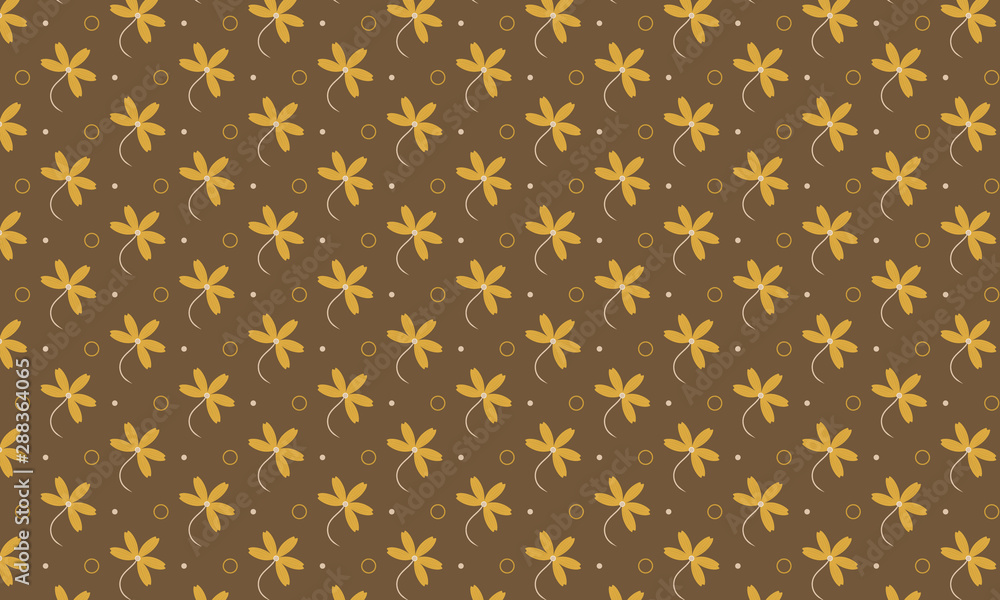 Leaves Pattern Background Leaves Pattern Background