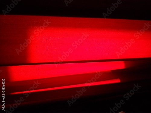 Принти на полотні Close-up of dark red curtains in a room