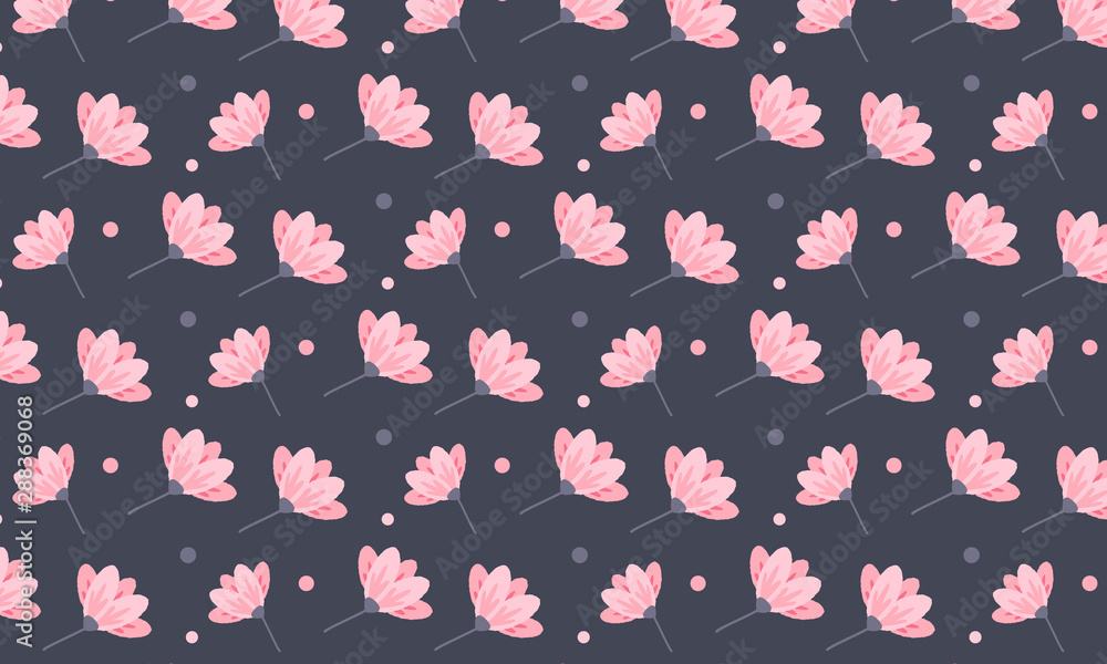 Obraz premium Red Flower Background