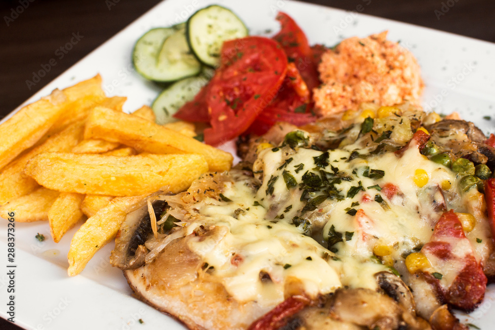chicken meal with vegetables chicken meal with vegetables