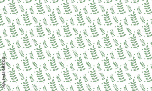 Green Box Elder Leaves Background Vector