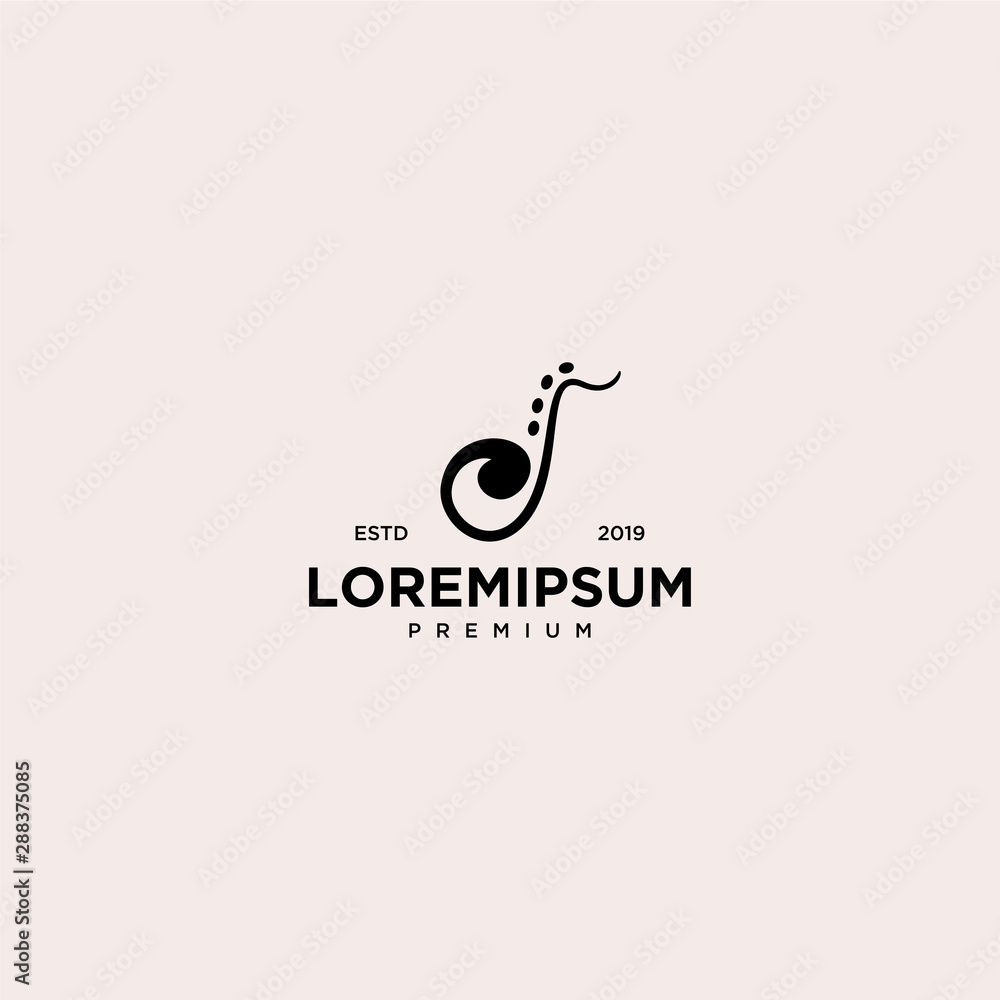 Jazz Music Logo Design Template Jazz Music Logo Design Template