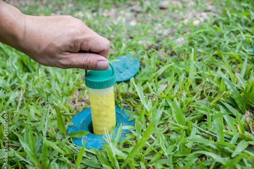 Anti Termite Baiting System. photo