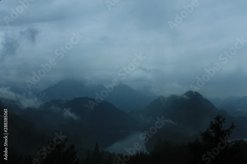 Foggy Alps