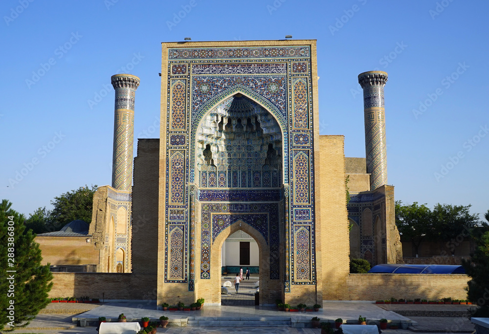 Amir Timur’s mausoleum in Samarkand, Uzbekistan