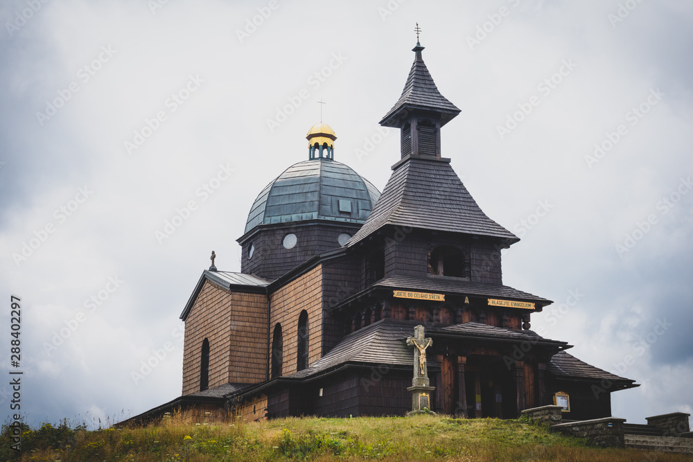 Chapel of Cyril and Methodius on Radhost mountain