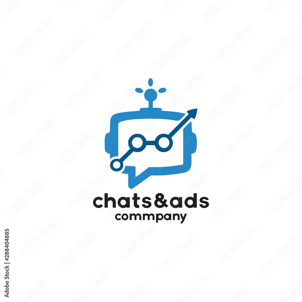 robot chat logo