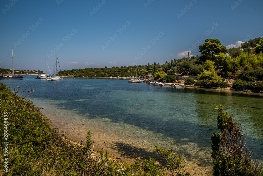 Moggonisi beach in the island of Paxoi, Ionian islands, Greece