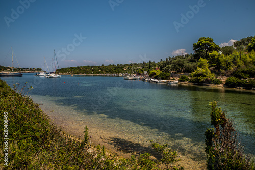 Moggonisi beach in the island of Paxoi, Ionian islands, Greece