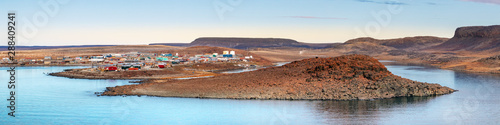The Coast line of Ulukhaktok - Holman, Canada.