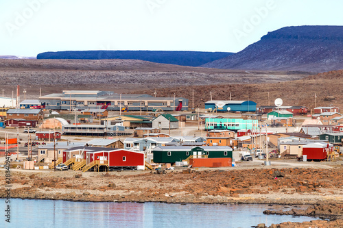 The Coast line of Ulukhaktok - Holman, Canada.