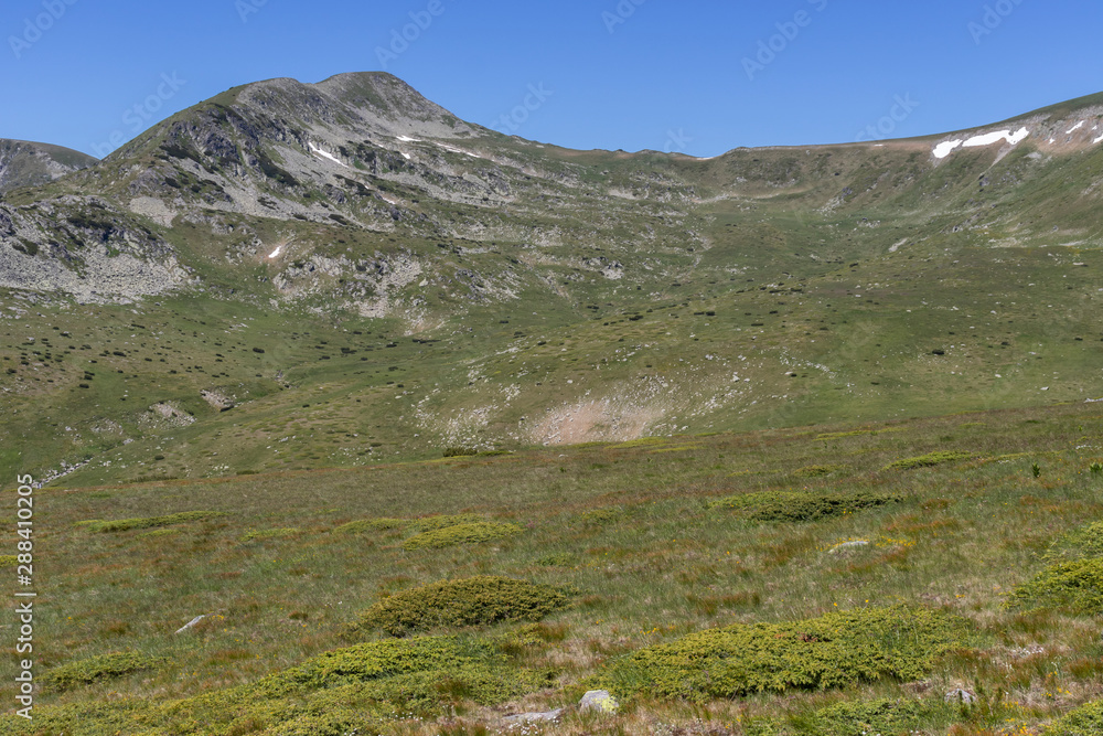 Landscape near Belmeken Peak, Rila mountain, Bulgaria Landscape near Belmeken Peak, Rila mountain, Bulgaria
