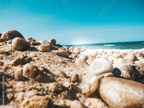 Sea sand stones