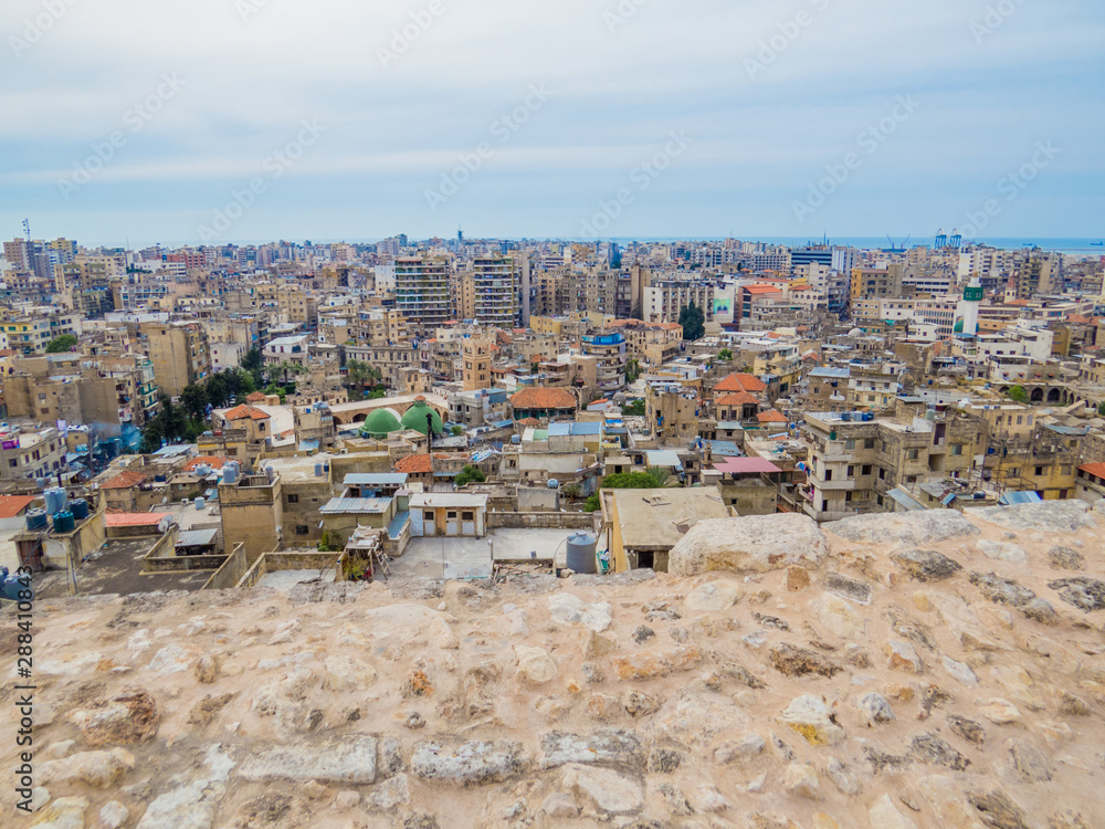 View from the Tripoli Castle, Lebanon