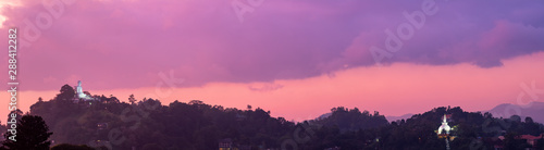 Sunset Over Kandy, Sri Lanka