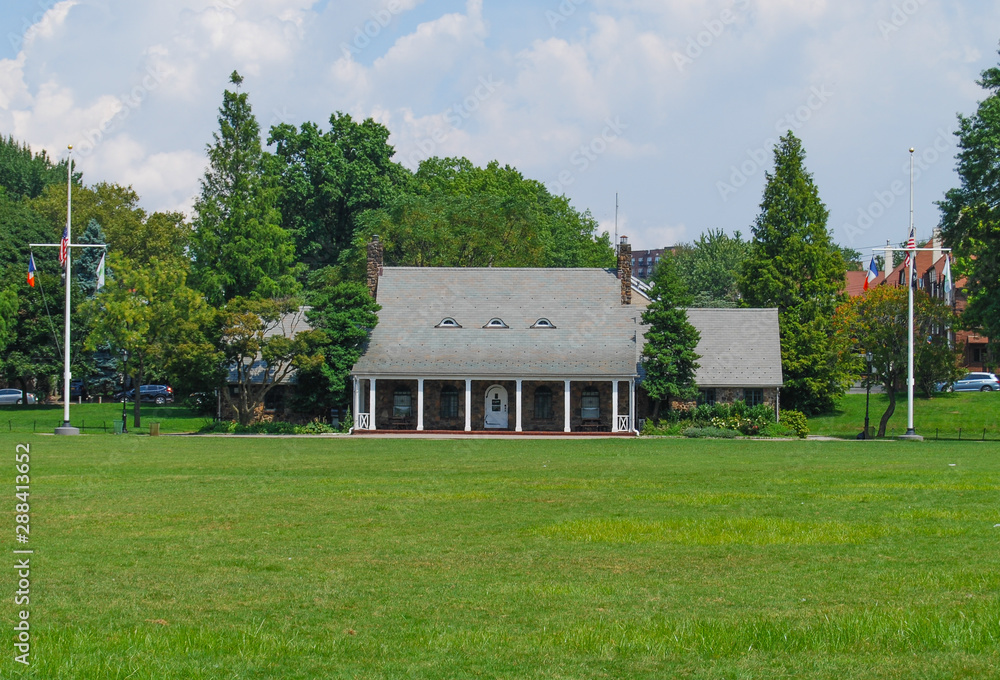 large park house at Clove Lakes in Staten Island NY