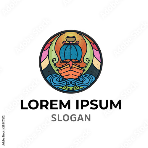 Slika na platnu Abstract Odyssey logo template