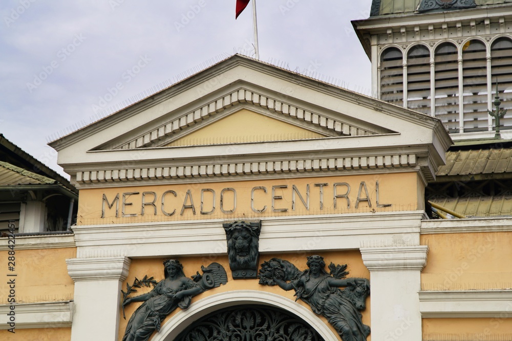 Central Market (Mercado Central) in Santiago de Chile