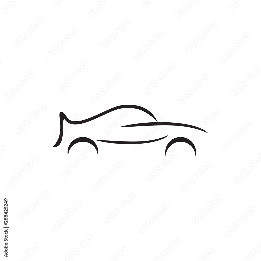 Automotive car logo design concept vector template Automotive car logo design concept vector template