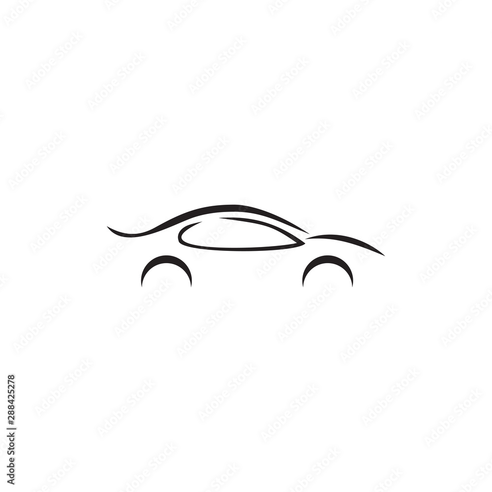 Automotive car logo design concept vector template Automotive car logo design concept vector template