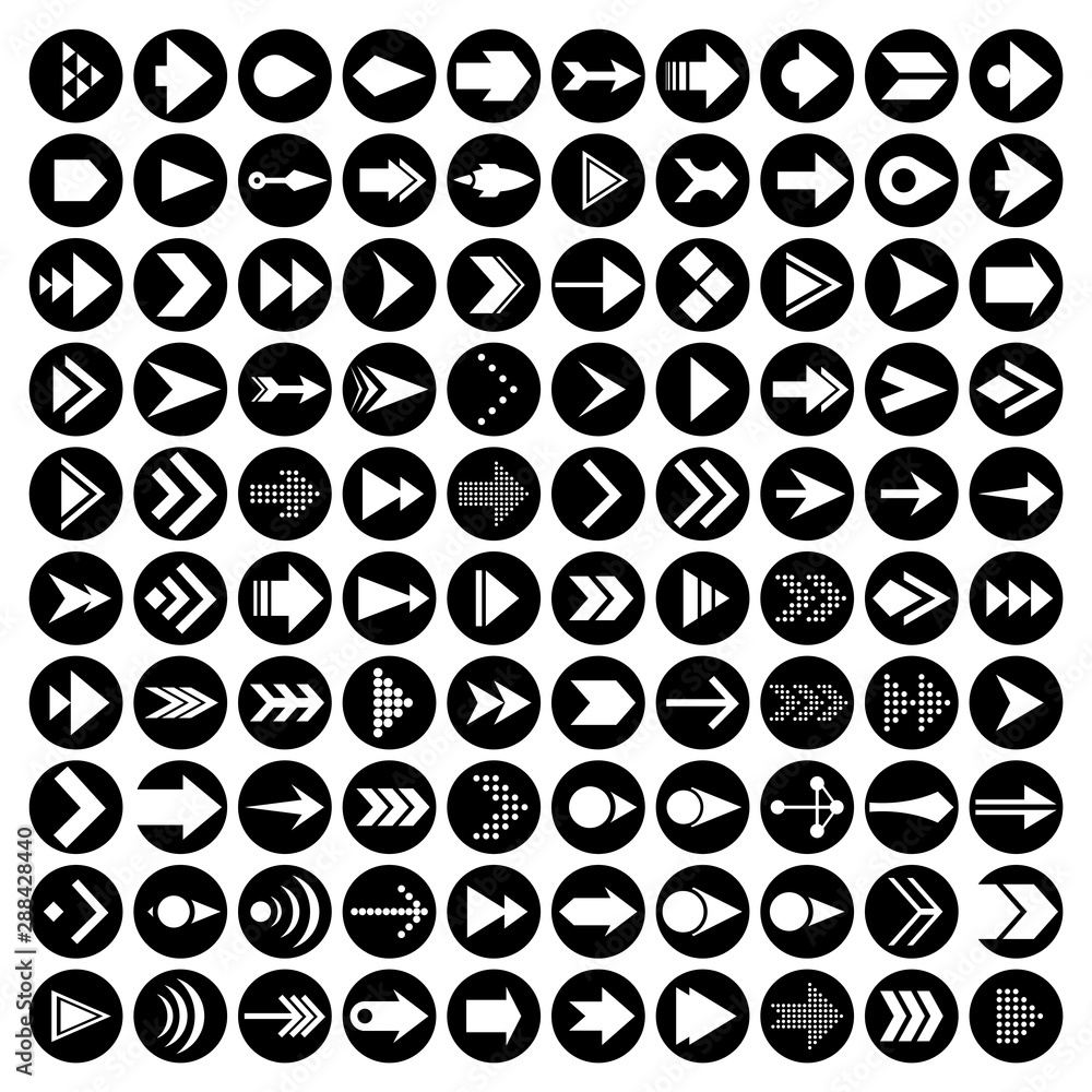 Set of vector arrows. Arrows Black vector on white background. Arrow vector icon. Arrow icon. Arrows Collection Set of vector arrows. Arrows Black vector on white background. Arrow vector icon. Arrow icon. Arrows Collection