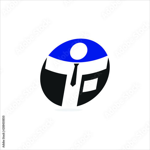 Photos Letter T F Logo. Human Symbol. Icon Vector Eps 10.
