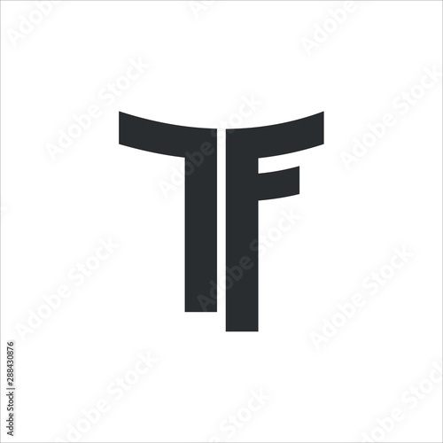 Photos Letter T F Logo. Symbol. Icon Vector Eps 10.