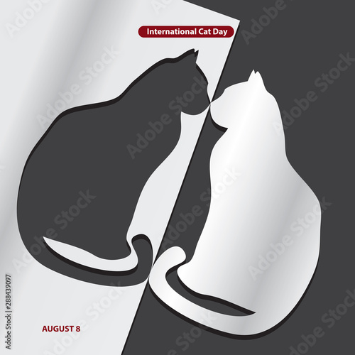 Poster International Cat Day