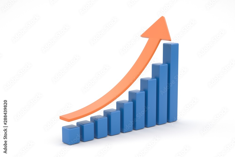business graph Bar business graph Bar