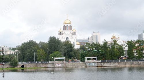 the temple city of Ekaterinburg,Russia