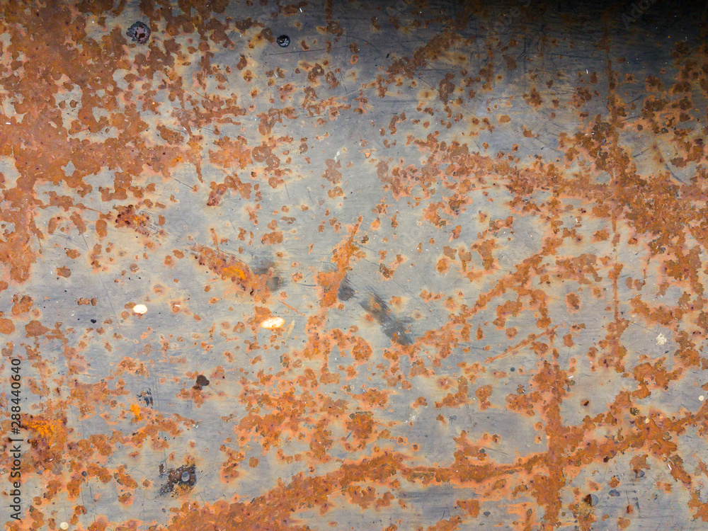 texture of rust on metal for background