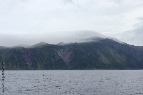 Chirip peninsula of Iturup Island (The Sea of Okhotsk, Kuril islands, Russia, claimed by Japan).