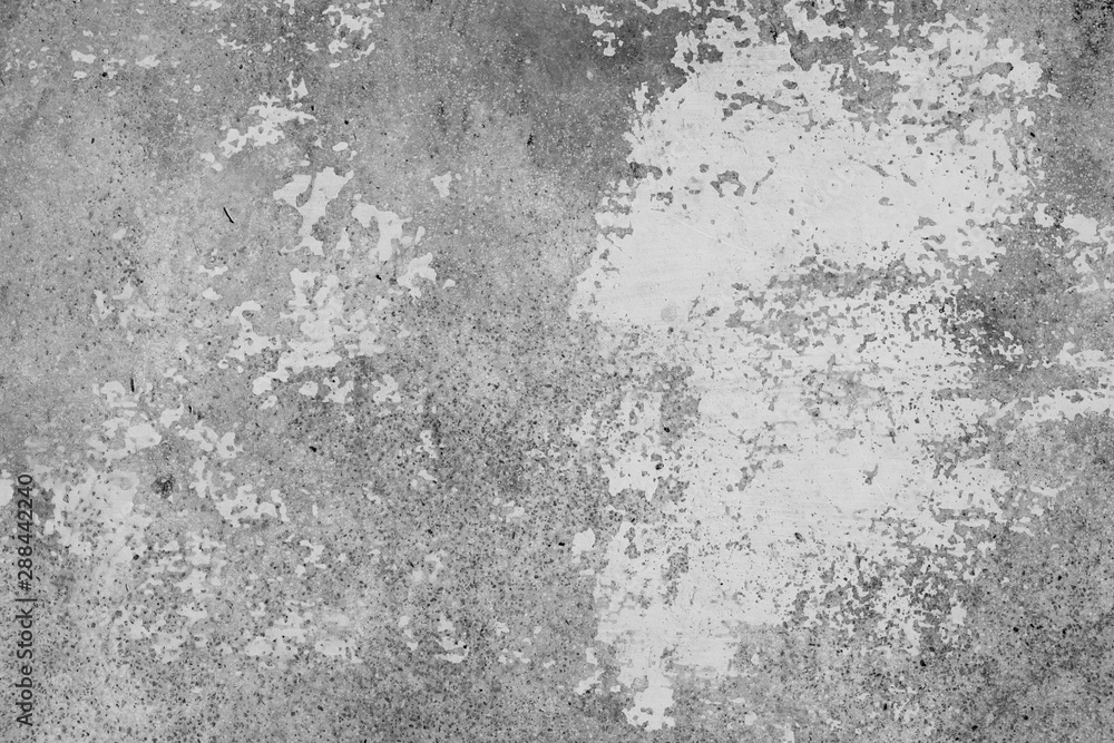 Grunge concrete wall dark and grey color for texture background