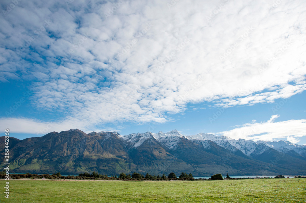 View of Mount Bonpland,Glenorchy,New Zealand