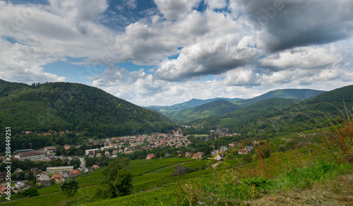 Landschaft bei Kaysersberg im Elsass