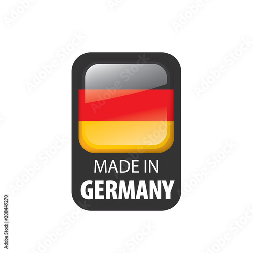 Germany flag, vector illustration on a white background Free Download Germany flag, vector illustration on a white background - GFXLoad