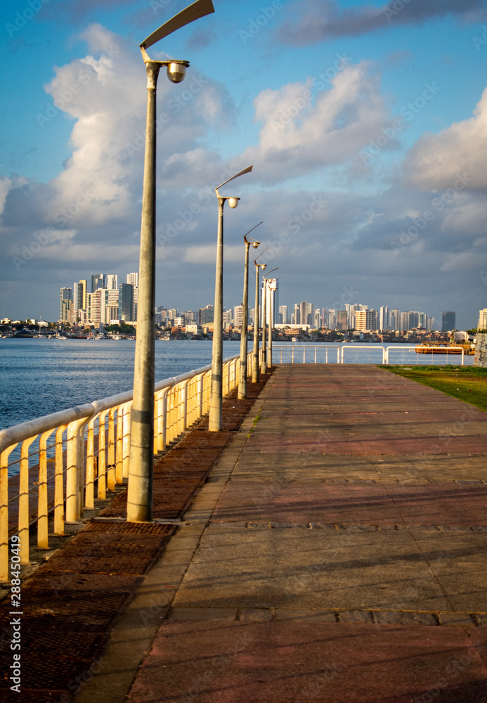 pier do antigo Porto da Cidade do Recife
