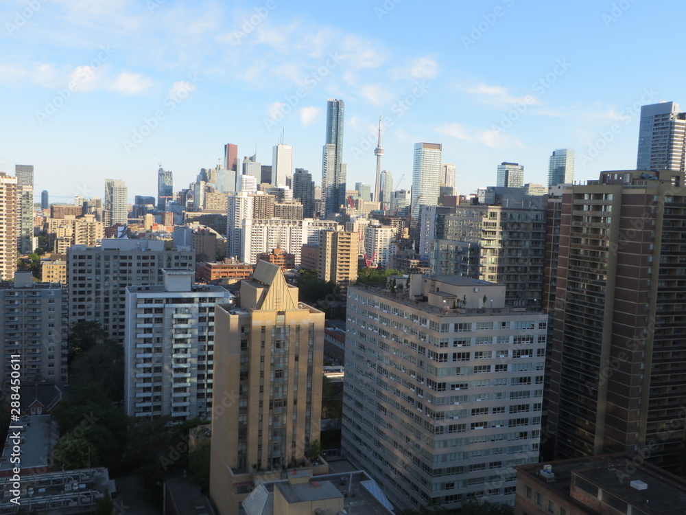 Fototapeta premium Downtown Toronto City Skyline