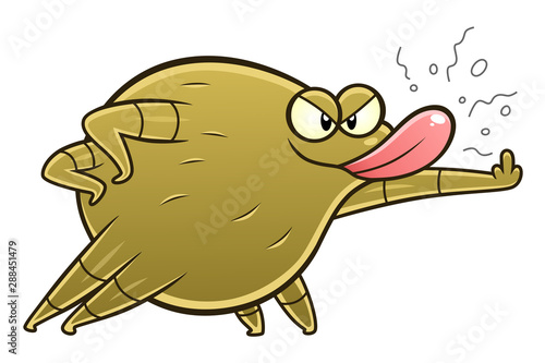 Teasing dust mite