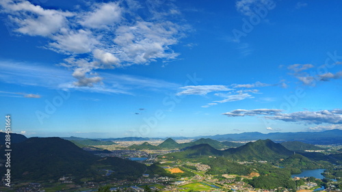 坂出市城山から高松方向望む２ © 川井　泰行