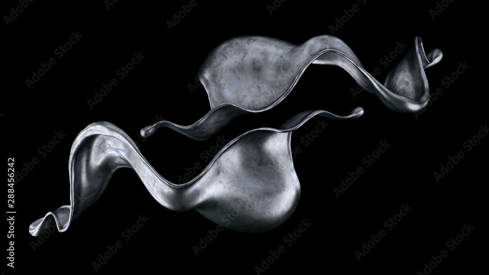 Splash fluid. 3d illustration, 3d rendering. Splash fluid. 3d illustration, 3d rendering.
