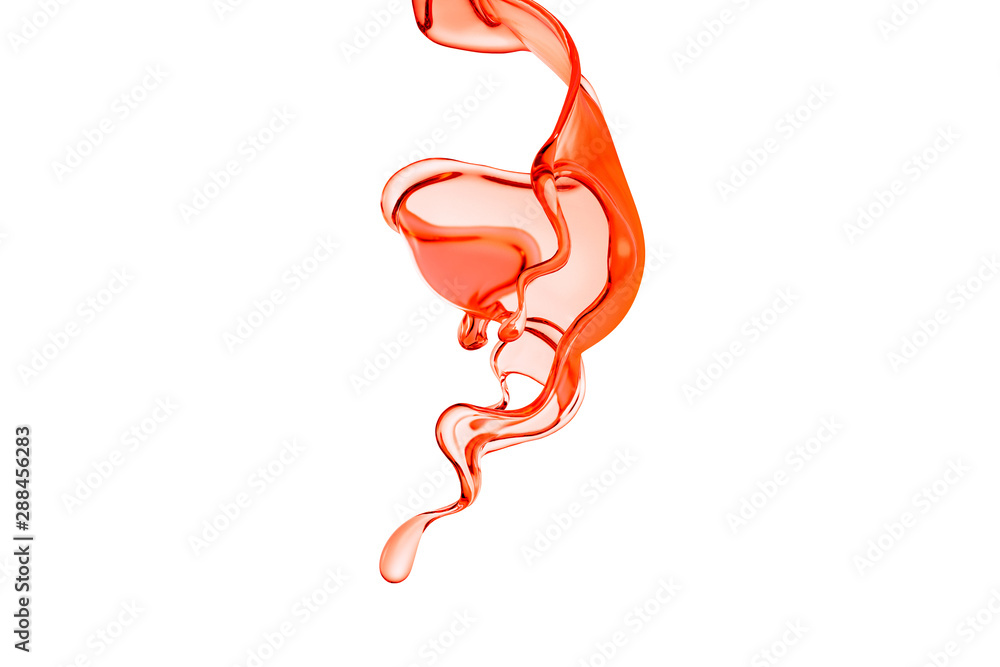 Splash fluid. 3d illustration, 3d rendering. Splash fluid. 3d illustration, 3d rendering.